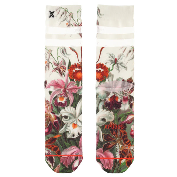 xpooos Olivia Dance in style with our Olivia women's socks! These socks, embellished with a beautiful flower pattern, are real favorites, and that is no coincidence. Enter the world of comfort and fashion with the Olivia women's socks - a flowery statement for your feet!