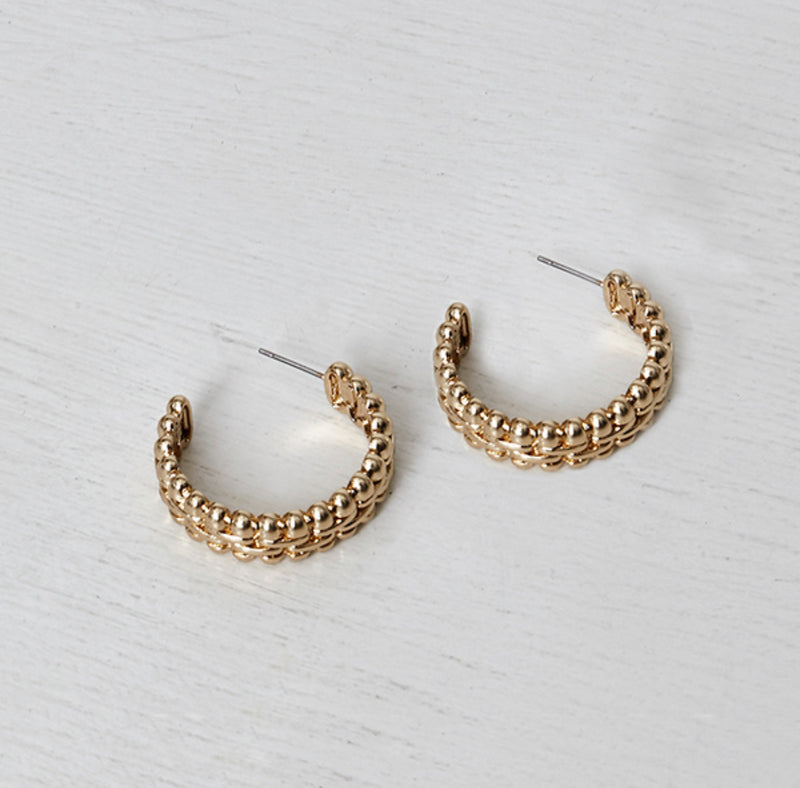 Tasha Earrings Gold Plated