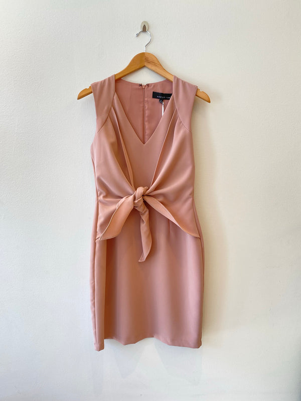 Dress Sleeveless with front Knot