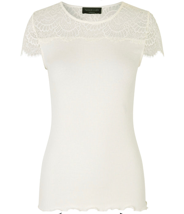 Top Short Sleeves with Lace details