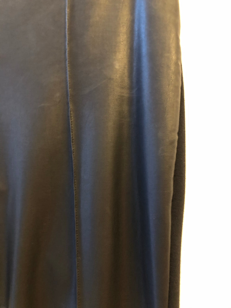 Leggings with Faux Leather Front