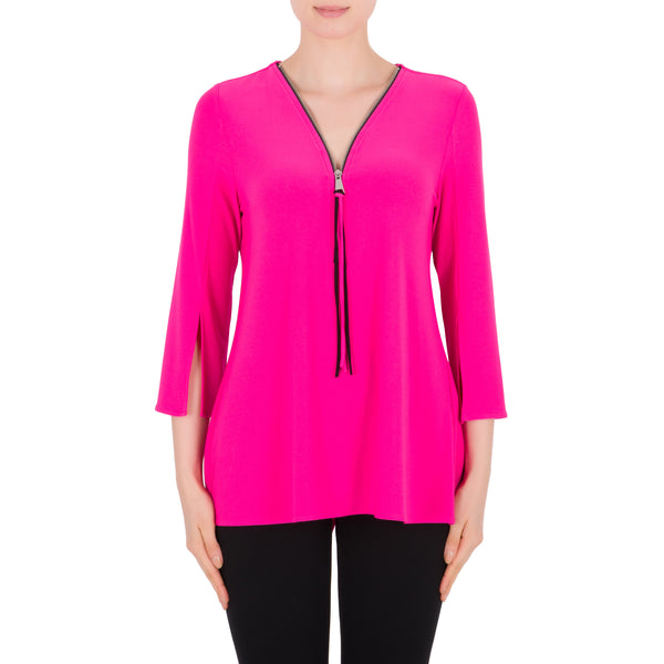 Top Tunic With Front Zipper