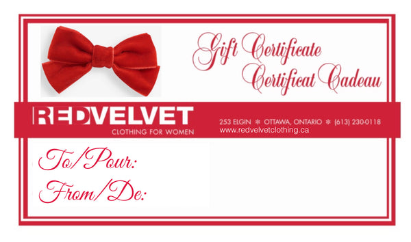 REDVELVET GIFT CARD