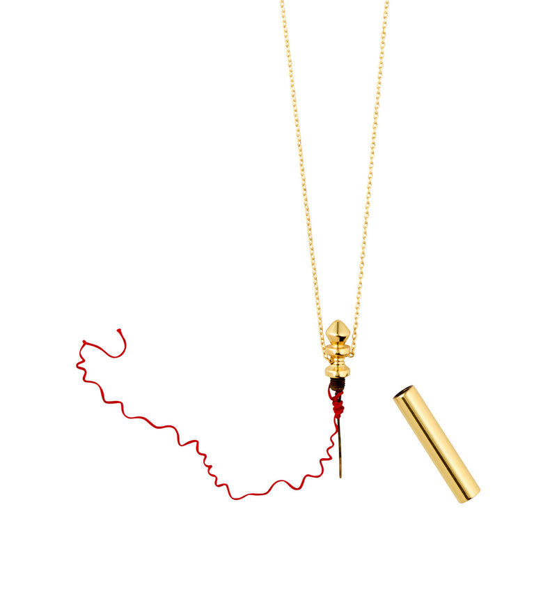 Reconnect Red String  Necklace